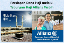 Allianz Tasbih untuk biaya naik haji