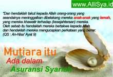 Mutiara Terpendam Yang Ada Dalam Asuransi Syariah